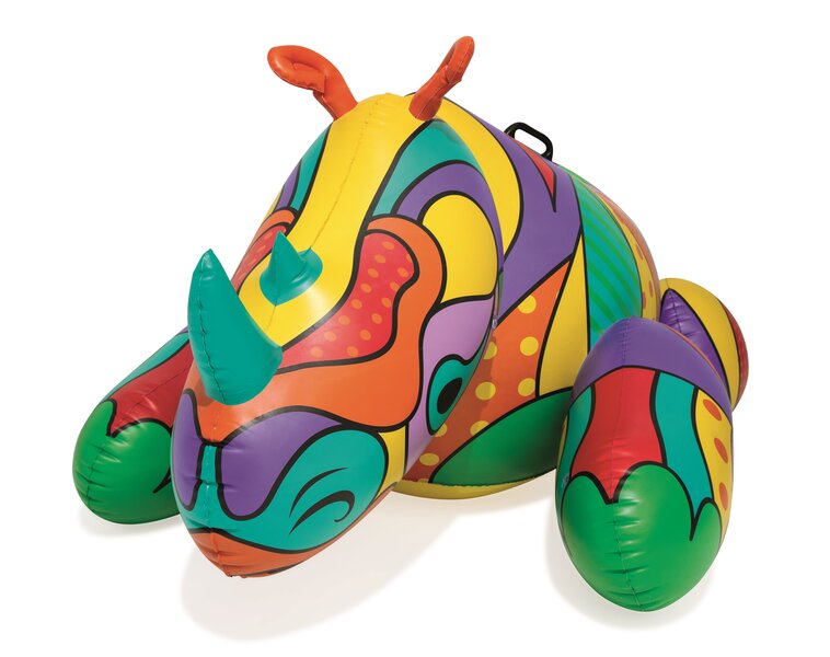 Pripučiamas vandens žaislas Bestway POP Rhino, 201x102 cm kaina
