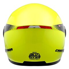Moto šalmas Cassida Reflex Safety juodas, geltonas kaina ir informacija | Moto šalmai | pigu.lt