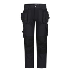 Pesso kelnės su kišenėmis dėklais Titan Flexpro, pilkos, C50 kaina ir informacija | Darbo rūbai | pigu.lt