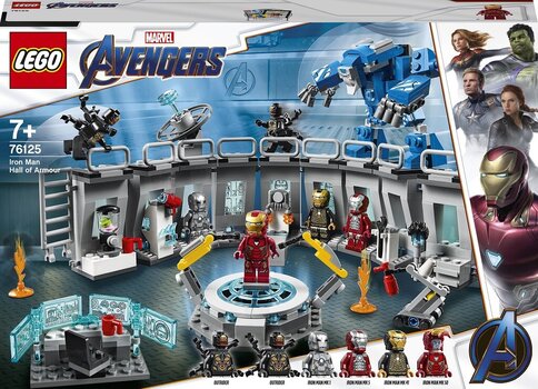 76125 Lego Marvel Avengers Movie 4 Gelezinio Zmogaus Sarvų Kambarys Kaina Pigu Lt