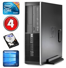 HP 8100 Elite SFF i5-650 4GB 500GB DVD WIN10 kaina ir informacija | Stacionarūs kompiuteriai | pigu.lt