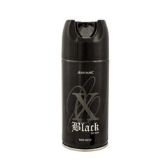 Purškiamas dezodorantas Jean Marc X Black vyrams, 150 ml kaina ir informacija | Parfumuota kosmetika vyrams | pigu.lt