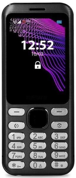MyPhone Maestro, 64 MB, Dual SIM, Black kaina ir informacija | Mobilieji telefonai | pigu.lt