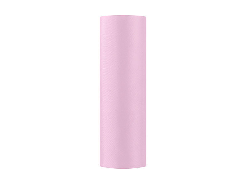 Lygus satinas, šviesiai rožinis, 0,16x9 m, 1 dėž/48 vnt (1 vnt/9 m) kaina