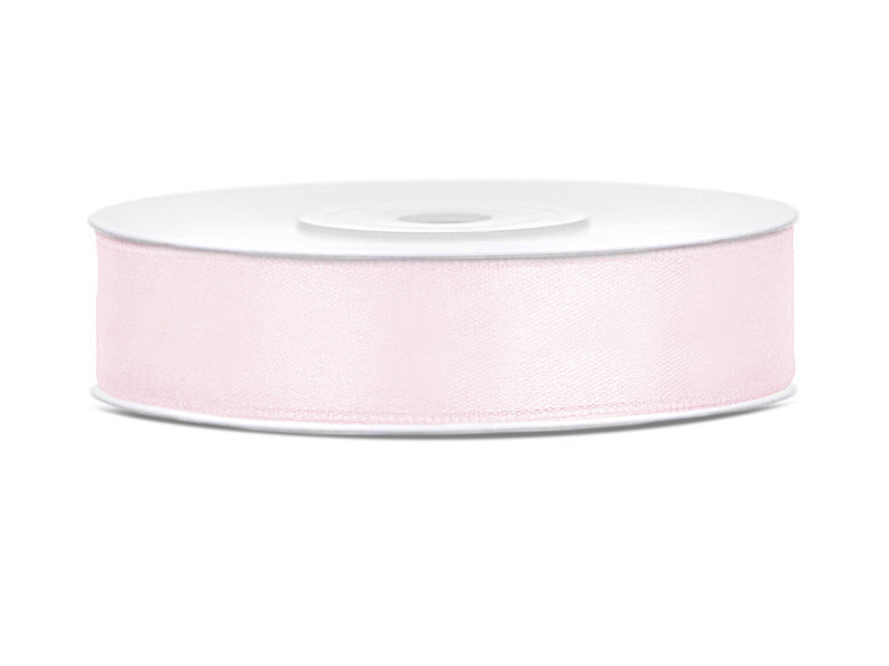 Satino juostelė Powder, šviesiai rožinė, 12 mm/25 m, 1 vnt/25 m kaina ir informacija | Dovanų pakavimo priemonės | pigu.lt