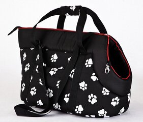Gyvūnų transportavimo krepšys Hobbydog R1, juodas kaina ir informacija | Transportavimo narvai, krepšiai | pigu.lt