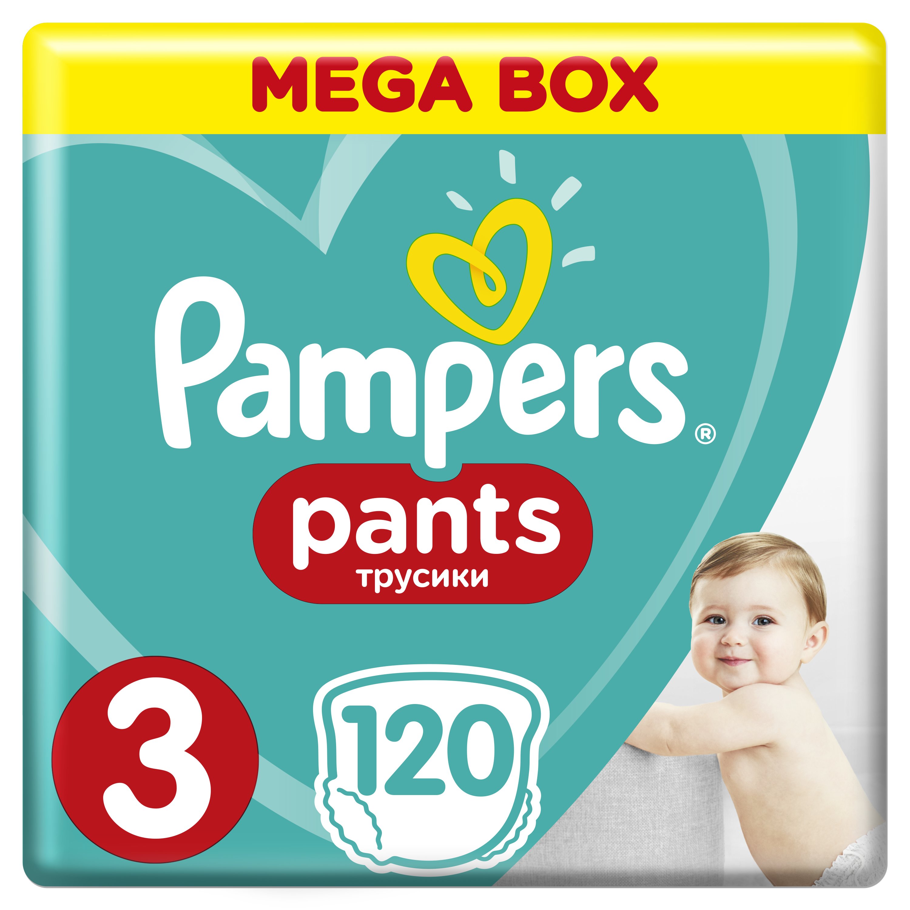Подгузники PAMPERS Pants Mega Box 3 