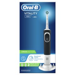 Braun Oral-B Vitality 150 Cross Action + 1 CrossAction antgalis kaina ir informacija | Elektriniai dantų šepetėliai | pigu.lt