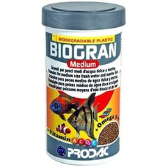 Prodac Biogran Medium средние гранулы для рыб 100мл 45г цена и информация | Корм для рыб | pigu.lt