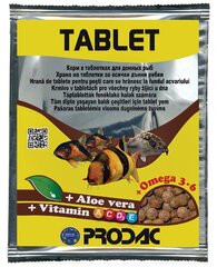 Prodac Tablet таблетки для рыб, живущих на дне 12г цена и информация | Корм для рыб | pigu.lt