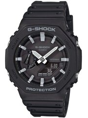 Laikrodis vyrams G-Shock Original Carbon Core Guard GA-2100-1AER, juodas kaina ir informacija | Vyriški laikrodžiai | pigu.lt