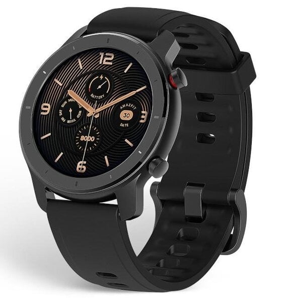 Amazfit GTR, 42 mm, Starry Black kaina ir informacija | Išmanieji laikrodžiai (smartwatch) | pigu.lt