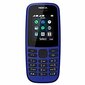 Nokia 105 (2019), 4MB, Dual SIM, Blue kaina