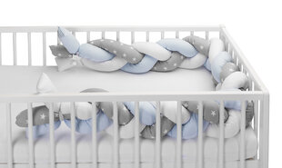Защита кроватки 210см, синяя, Sensillo, 2222 цена и информация | Товары для безопасности детей дома | pigu.lt