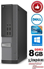 Dell Optiplex 9020 i3-4130 3.4Ghz 8GB 240GB SSD Windows 10 Professional kaina ir informacija | Dell Optiplex 9020 i3-4130 3.4Ghz 8GB 240GB SSD Windows 10 Professional | pigu.lt