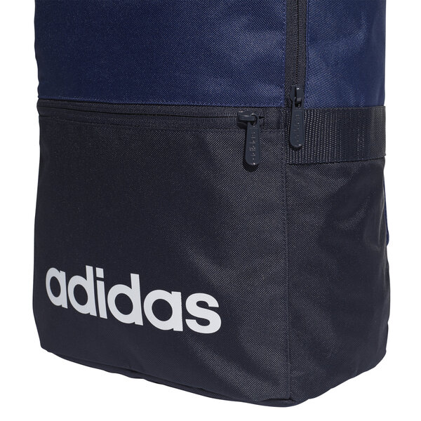 adidas black and blue backpack