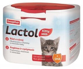 Beaphar Lactol pieno pakaitalas (pieno milteliai) kačiukams, 250 g kaina ir informacija | Vitaminai, papildai, antiparazitinės priemonės katėms | pigu.lt