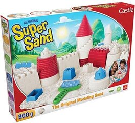 Kinetinis smėlis Super Sand Castle, 800g kaina ir informacija | Kinetinis smėlis Super Sand Castle, 800g | pigu.lt