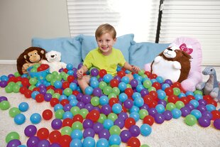 Plastikiniai kamuoliukai Bestway Up, In & Over, įvairių spalvų kaina ir informacija | Žaislai kūdikiams | pigu.lt