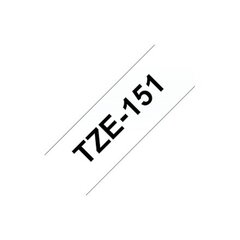 Etikečių juosta Brother TZe-151 TZe151 kaina ir informacija | Spausdintuvų priedai | pigu.lt