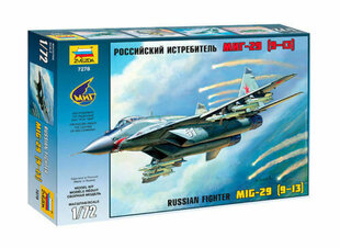 Klijuojamas modelis Zvezda 7278 MiG-29C (9-13) 1:72 kaina ir informacija | Klijuojami modeliai | pigu.lt