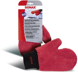 SONAX Mikropluošto pirštinė plovimui kaina ir informacija | Valymo šluostės, servetėlės | pigu.lt