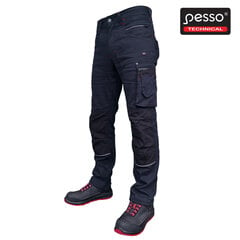Рабочие брюки Pesso Twill Stretch 215 цена и информация | Рабочая одежда | pigu.lt