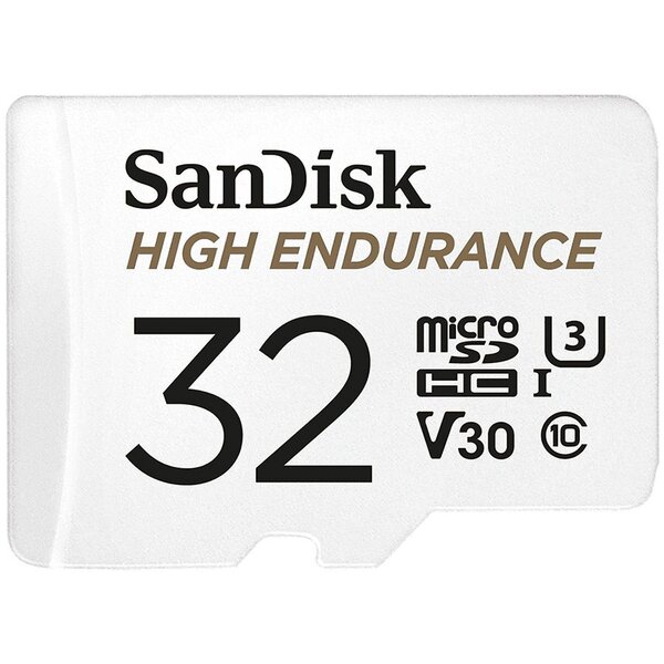 Atminties Kortelė 3 Sandisk 32gb Max Endurance Microsdhc Card With Adapter Kaina Pigu Lt