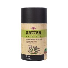 Augaliniai juodi plaukų dažai Black Sattva Ayurveda, 150 g kaina ir informacija | Plaukų dažai | pigu.lt