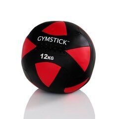 Svorinis kamuolys Gymstick, juodas/raudonas kaina ir informacija | Svoriniai kamuoliai | pigu.lt