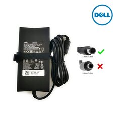 Зарядное устройство Dell для ноутбуков, 130 Вт, штекер 7,4 мм цена и информация | Зарядные устройства для ноутбуков	 | pigu.lt