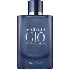 Парфюмерная вода для мужчин Giorgio Armani Acqua Di Gio Profondo EDP 125 мл цена и информация | Мужские духи | pigu.lt