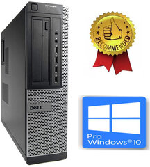 Компьютер Dell Optiplex DT 790 i5-2400S 16GB 120GB SSD 500GB HDD DVDRW Windows 10 Pro  цена и информация | Компьютер Dell Optiplex DT 790 i5-2400S 16GB 120GB SSD 500GB HDD DVDRW Windows 10 Pro  | pigu.lt