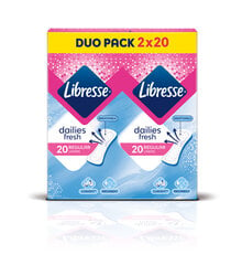 Įklotai Libresse Normal 40 vnt. kaina ir informacija | Tamponai, higieniniai paketai, įklotai | pigu.lt