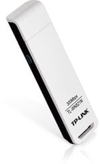 Bevielio tinklo adapteris TP-LINK TL-WN821N, 802.11b/g/n, 300 Mbps kaina ir informacija | Maršrutizatoriai (routeriai) | pigu.lt