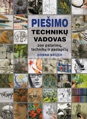 Piešimo technikų vadovas kaina ir informacija | Knygos apie architektūrą | pigu.lt