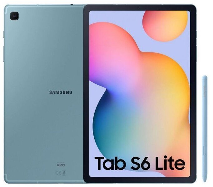 Samsung Galaxy Tab S6 Lite P610, 64GB, Wifi, Mėlyna kaina
