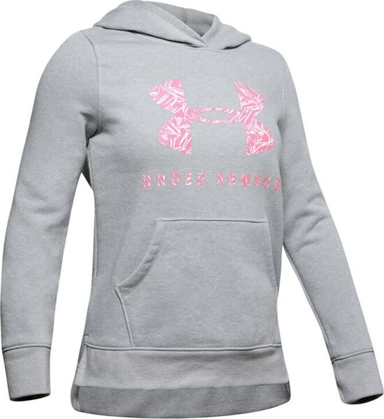 under armour rival fleece printed hoodie