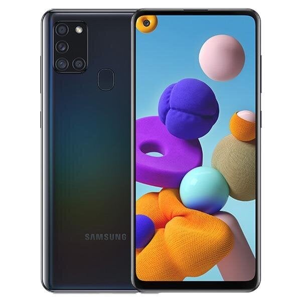 Samsung Galaxy A21s, 32 GB, Dual SIM, Black kaina ir informacija | Mobilieji telefonai | pigu.lt