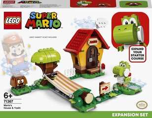 71367 LEGO® Super Mario Mario namų ir Yoshi papildymas kaina ir informacija | Konstruktoriai ir kaladėlės | pigu.lt