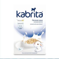 Avižų košė su ožkų pienu Kabrita, nuo 5 mėn., 180 g kaina ir informacija | Košės | pigu.lt