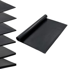 Kilimėlis iš gumos, 1,2x5 m, 2 mm, juodas kaina ir informacija | Universalūs kilimėliai | pigu.lt