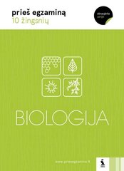 Biologija. 10 žingsnių prieš egzaminą kaina ir informacija | Vadovėliai | pigu.lt