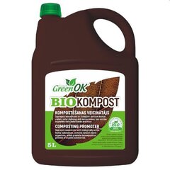 GreenOK BIO KOMPOST kompostavimo priemonė 5L kaina ir informacija | Skystos trąšos | pigu.lt