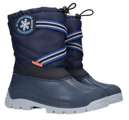 Žieminiai batai su natūralia vilna Demar Snow Lake B, tamsiai mėlyni kaina ir informacija | Žieminiai batai vaikams | pigu.lt