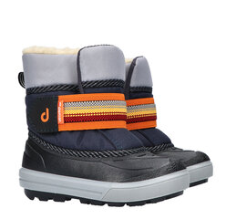 Žieminiai batai su natūralia vilna Demar Crazy A, juodi/mėlyni kaina ir informacija | Žieminiai batai vaikams | pigu.lt