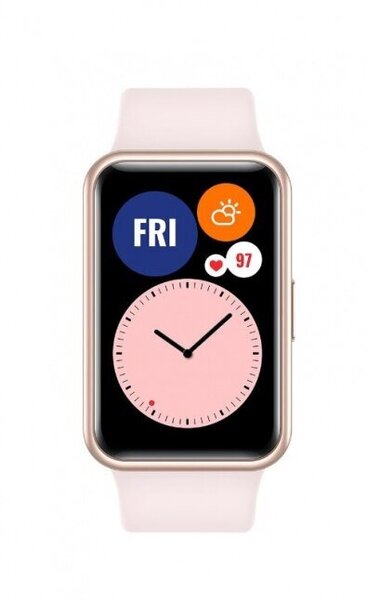Išmanusis laikrodis Huawei Watch Fit, Sakura pink kaina