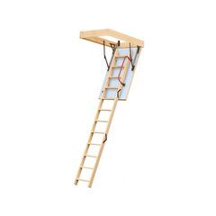 Деревянная чердачная лестница Energy 4IQ 120 x 70 см цена и информация | Лестницы | pigu.lt