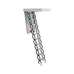 Ножничная чердачная лестница 4IQ 120 x 70 см цена и информация | Лестницы | pigu.lt