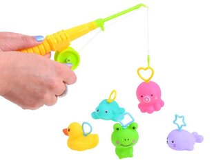 Резиновые игрушки для ванны животные Baby Toys, 5 шт. цена и информация | Игрушки для малышей | pigu.lt